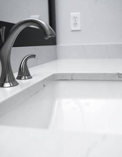 A new sink faucet.